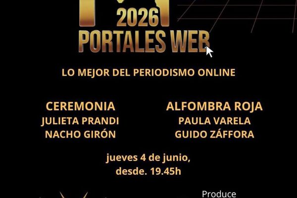 Esta noche se entregan los Martín Fierro de Portales Web: horario, cómo seguirlo y todos los nominados