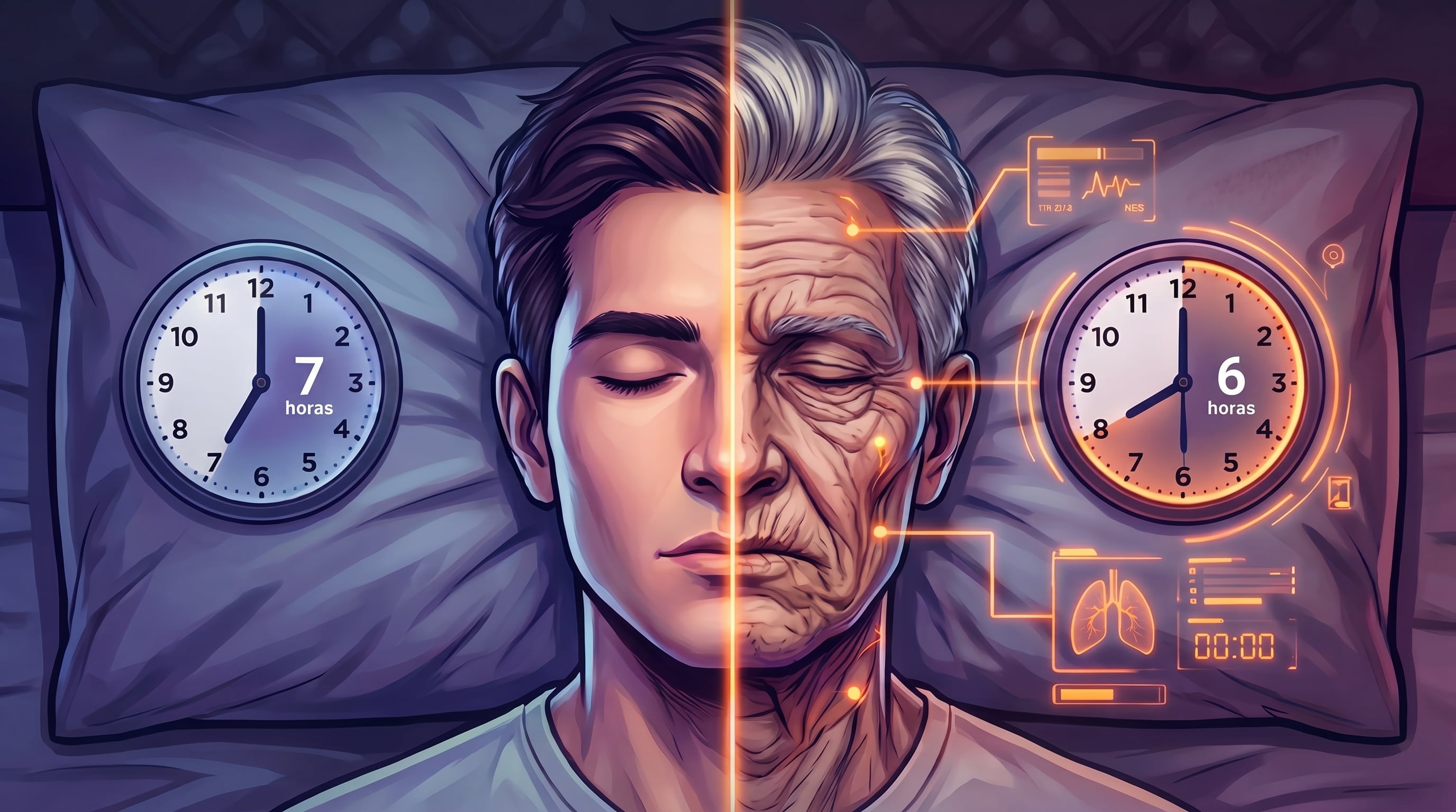 Dormir entre siete y ocho horas cada noche resulta fundamental para la prevención de dolencias crónicas
(Imagen Ilustrativa Infobae)