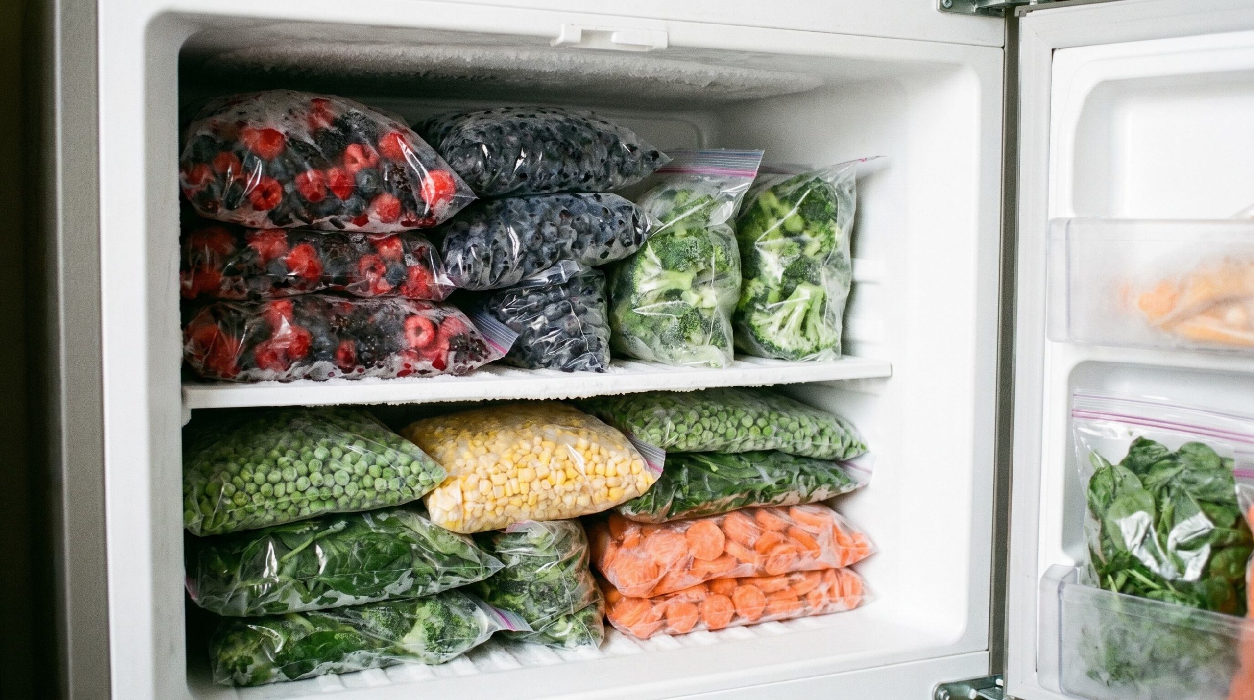 Frutas y verduras: ¿realmente es mejor comprarlas frescas o congeladas?