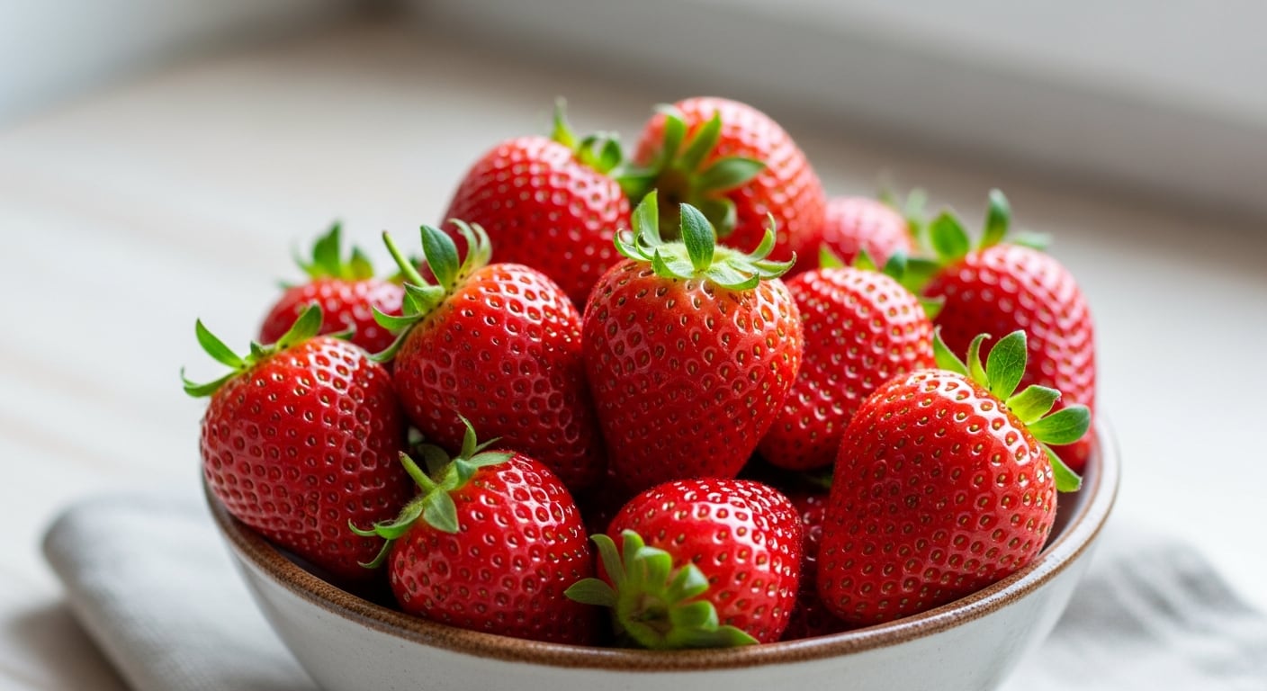 Las frutillas registraron carbendazim y bifentrina entre los pesticidas detectados, y el lavado solo puede reducir la fracción superficial del carbendazim (Imagen Ilustrativa Infobae)