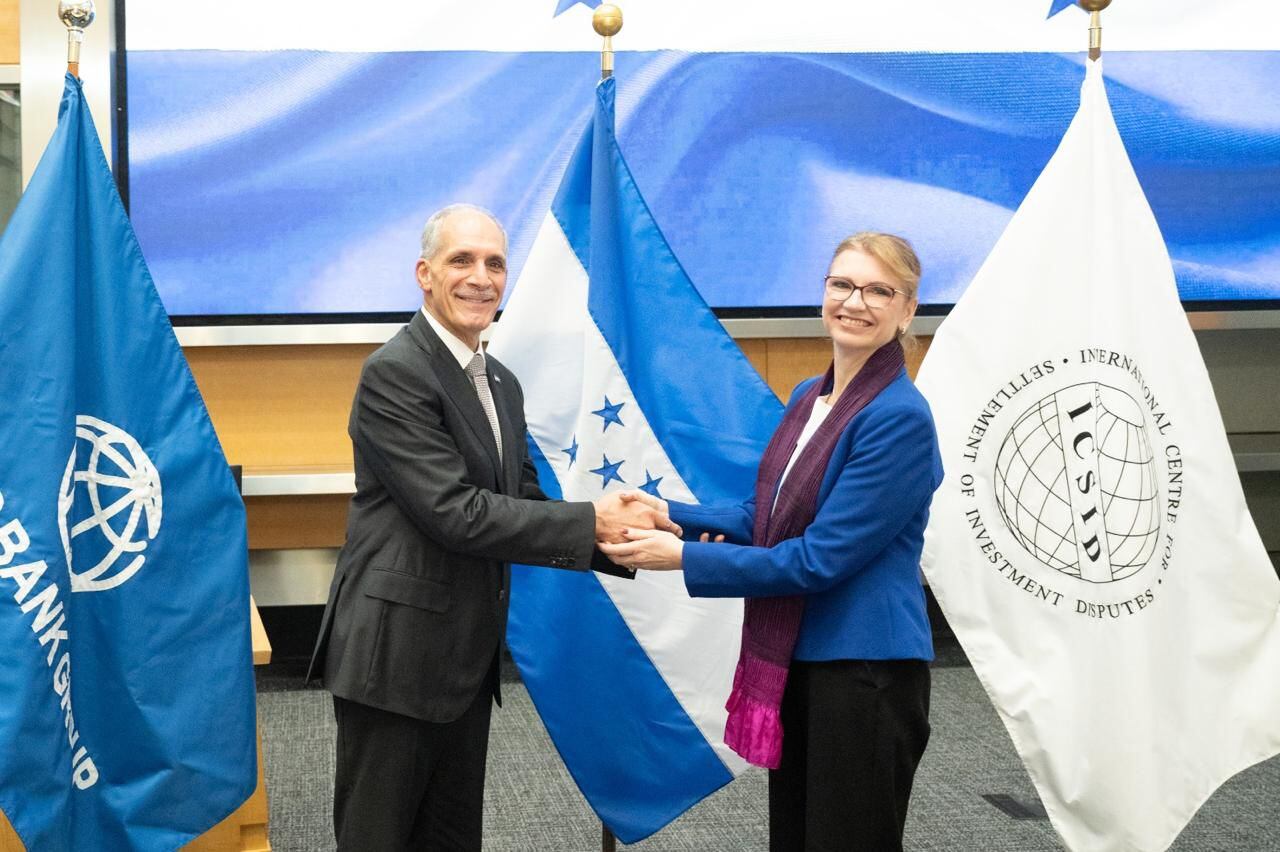 El Gobierno destacó la reincorporación de Honduras al CIADI como una señal de confianza. (Foto: Archivo/Casa Presidencial Honduras)
