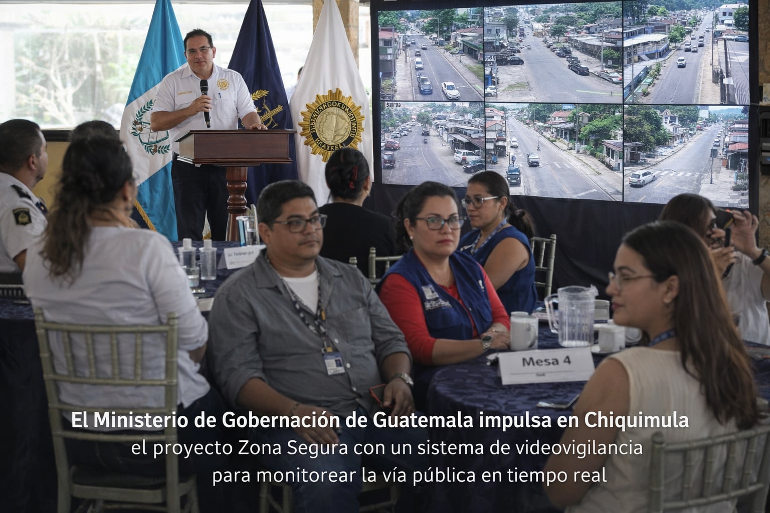 Guatemala a través de Gobernación impulsa en Chiquimula el proyecto Zona Segura