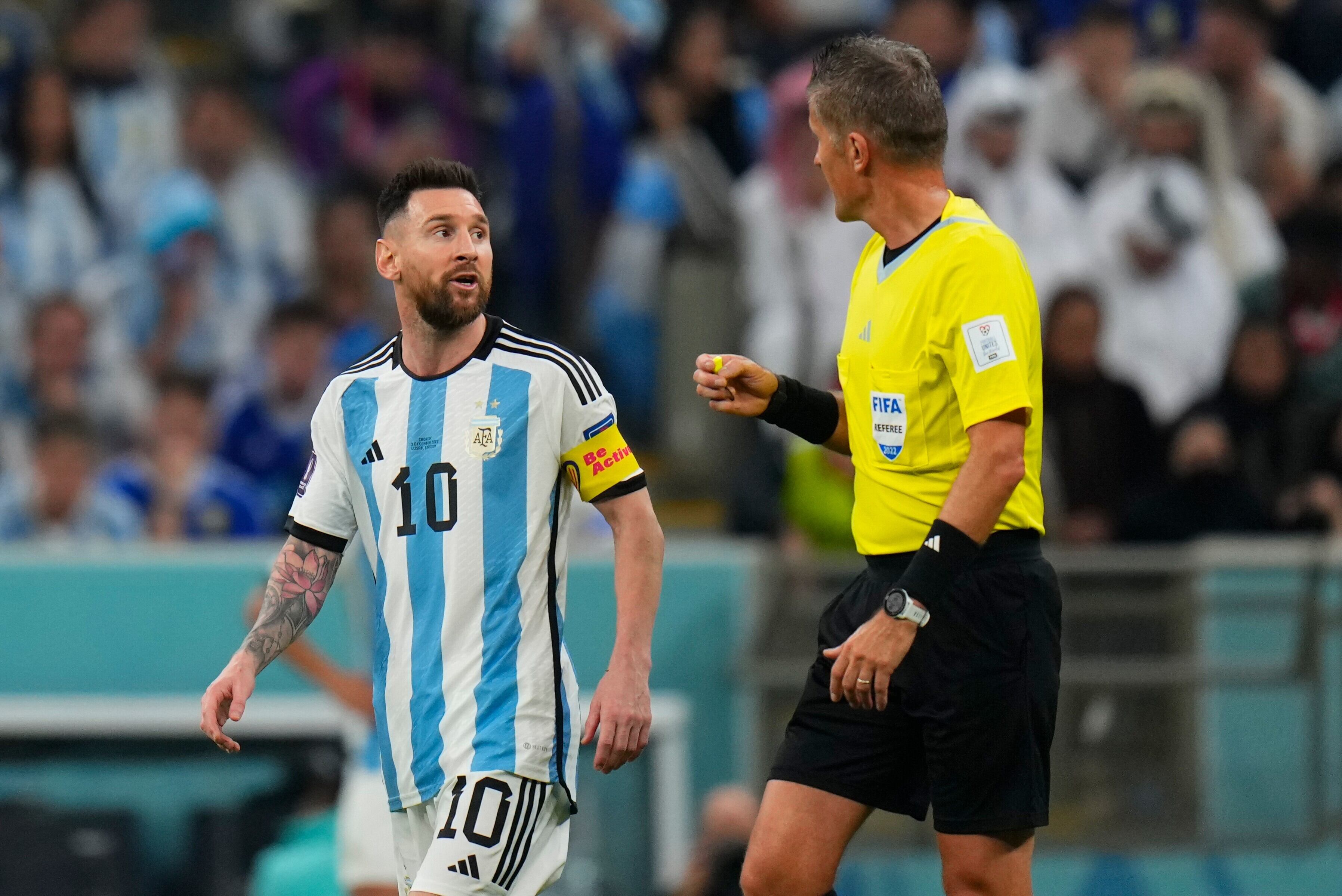 Messi abló sobre el cambio de reglas del Mundial (AP Foto/Petr David Josek, Archivo)