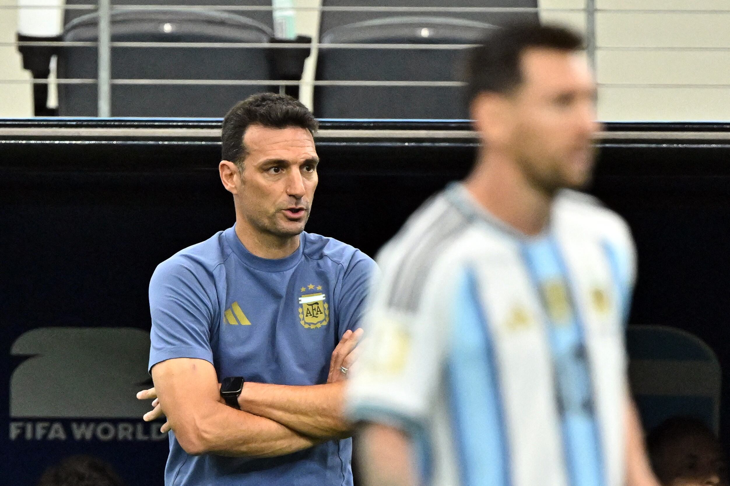 D’Alessandro señaló que la conexión entre Messi y sus compañeros es un factor central en la fortaleza mental de la Scaloneta (Reuters/Maria Lysaker)