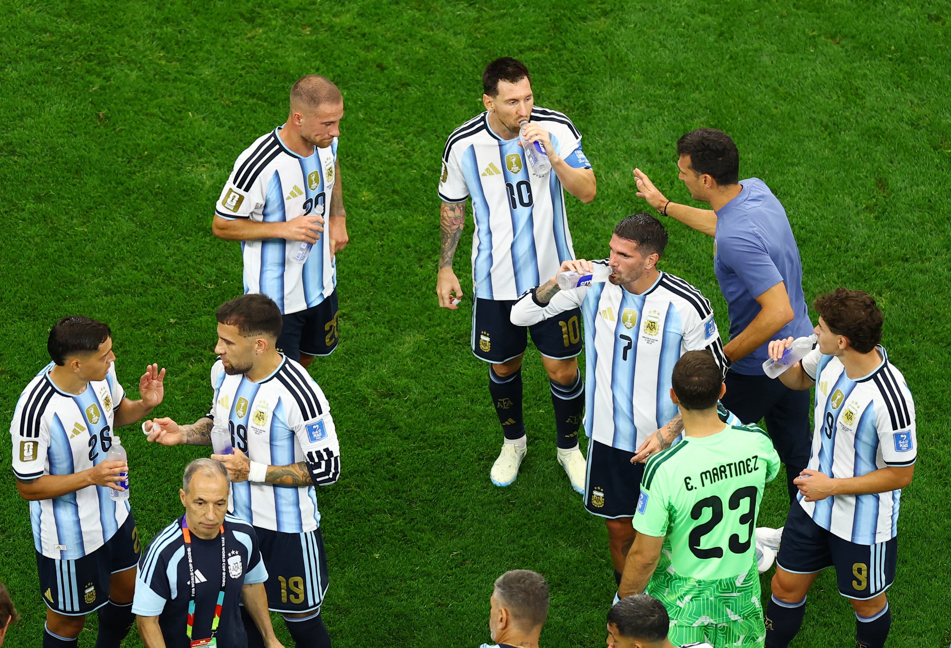 D’Alessandro destacó que Lionel Messi se repuso al penal fallado y recuperó el control del juego hasta marcar su gol con Argentina (REUTERS/Issei Kato)