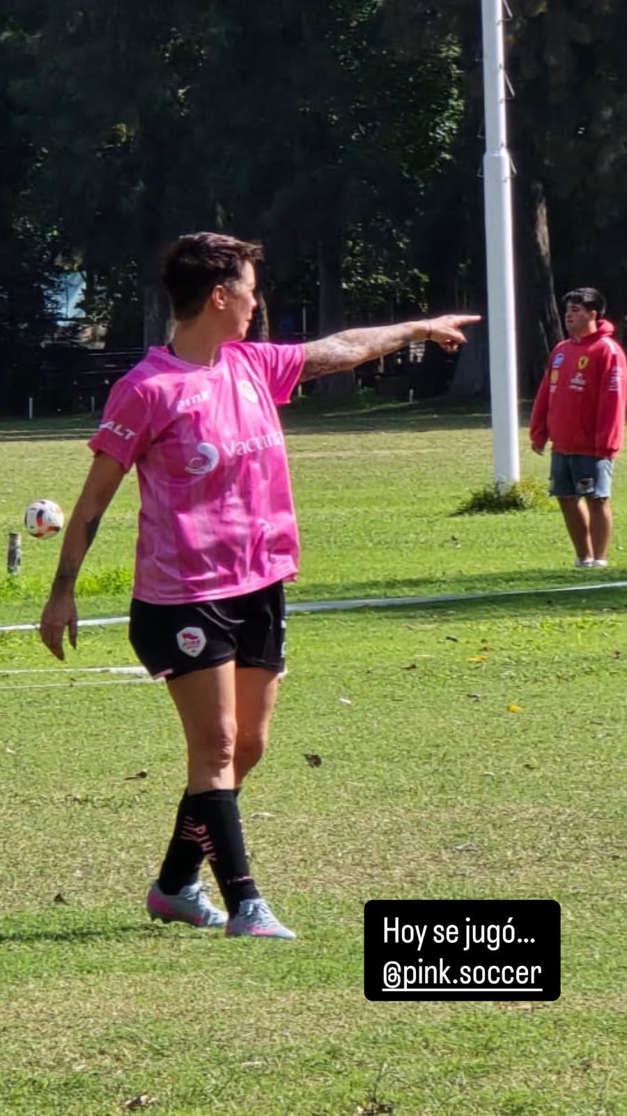 Josefina Pouso sufrió una dura lesión jugando al fútbol: “Se me trabó el botín”