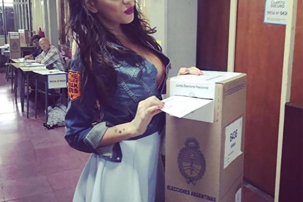Karina Jelinek recordó su blooper en las elecciones y contó que haría si se dedicara a la política