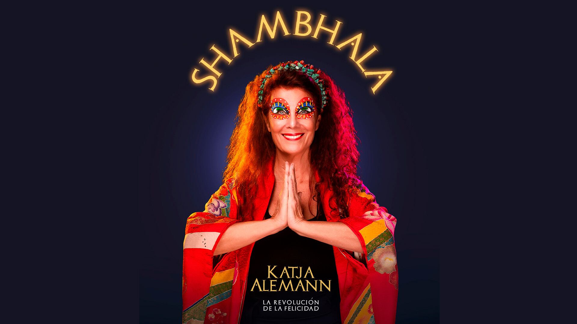 Katja Alemann presentó su espectáculo, Shambhala: “La felicidad tiene que ver con un estado colectivo”