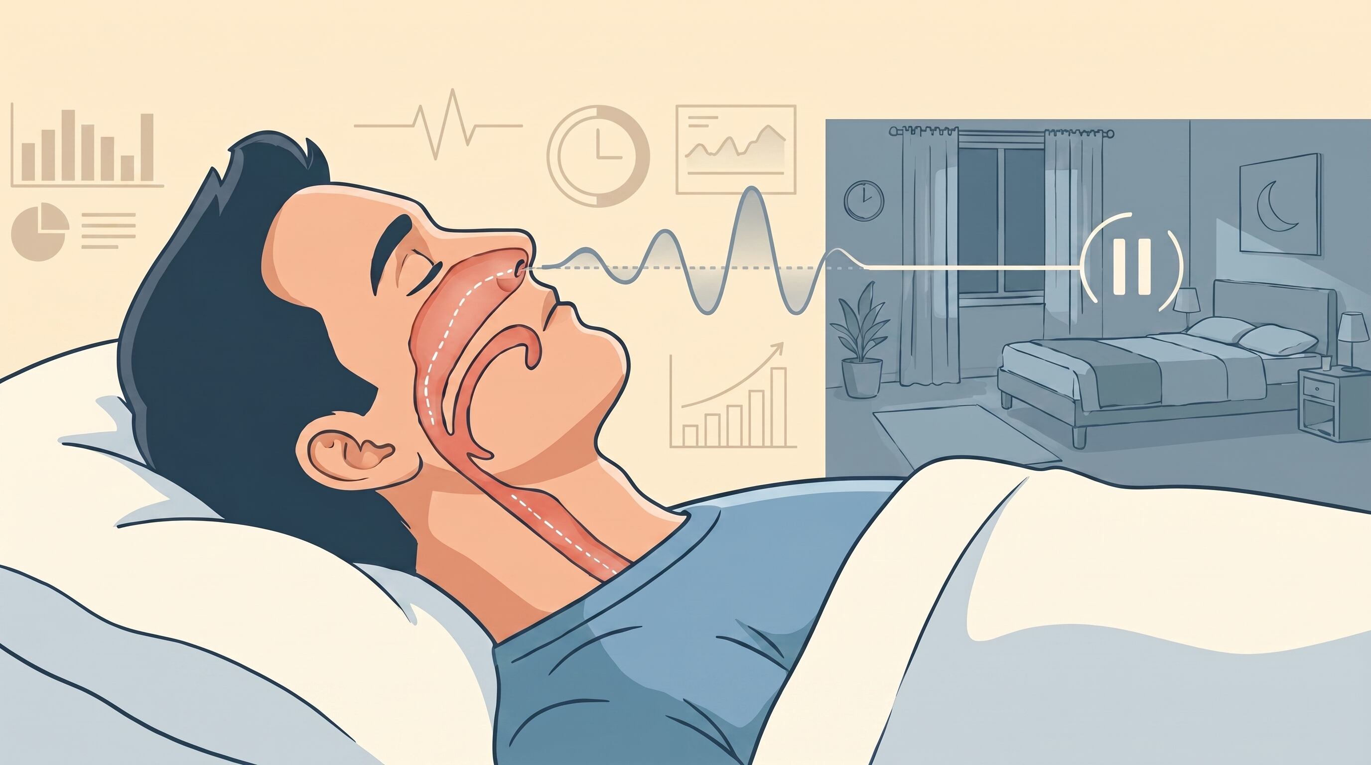 La apnea del sueño sin ronquidos puede pasar inadvertida y aun así representar un riesgo real para la salud (Imagen Ilustrativa Infobae)