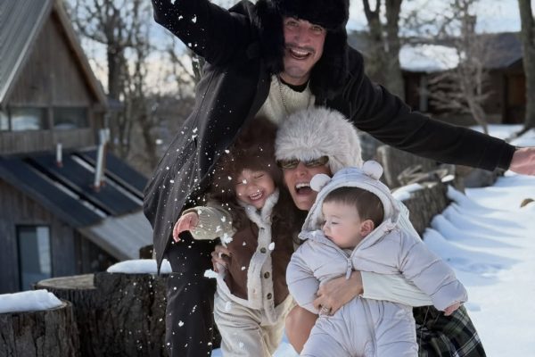 La China Ansa le cumplió el deseo a su hija India para festejar sus 3 años: “Jugar en la nieve con Rafi y ustedes”