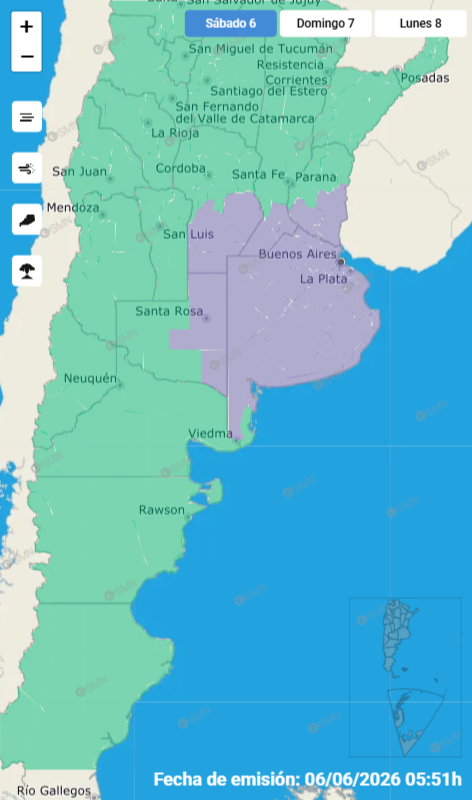 El mapa de la niebla (SMN)