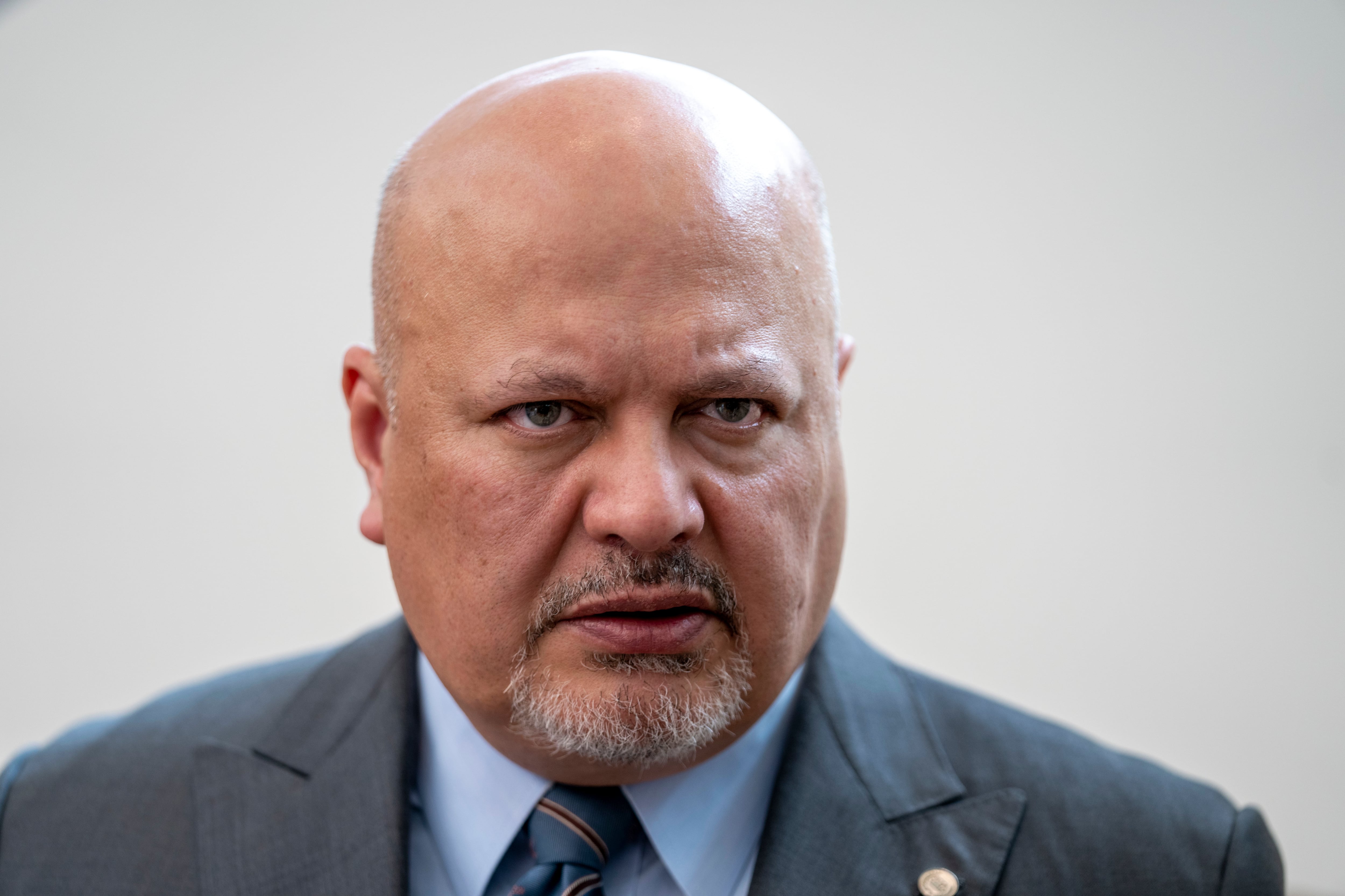 El fiscal jefe de la Corte Penal Internacional (CPI), Karim Khan, fue suspendido de sus funciones (AP/Archivo)