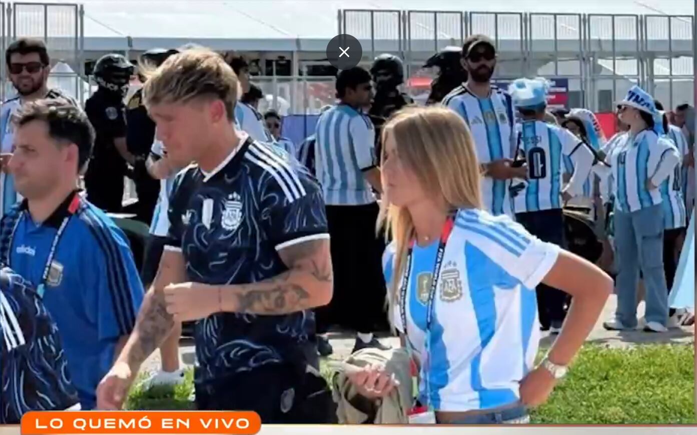 La felicidad de Ian Lucas por su encuentro con Lionel Messi luego del triunfo de Argentina: “Me reconoció”