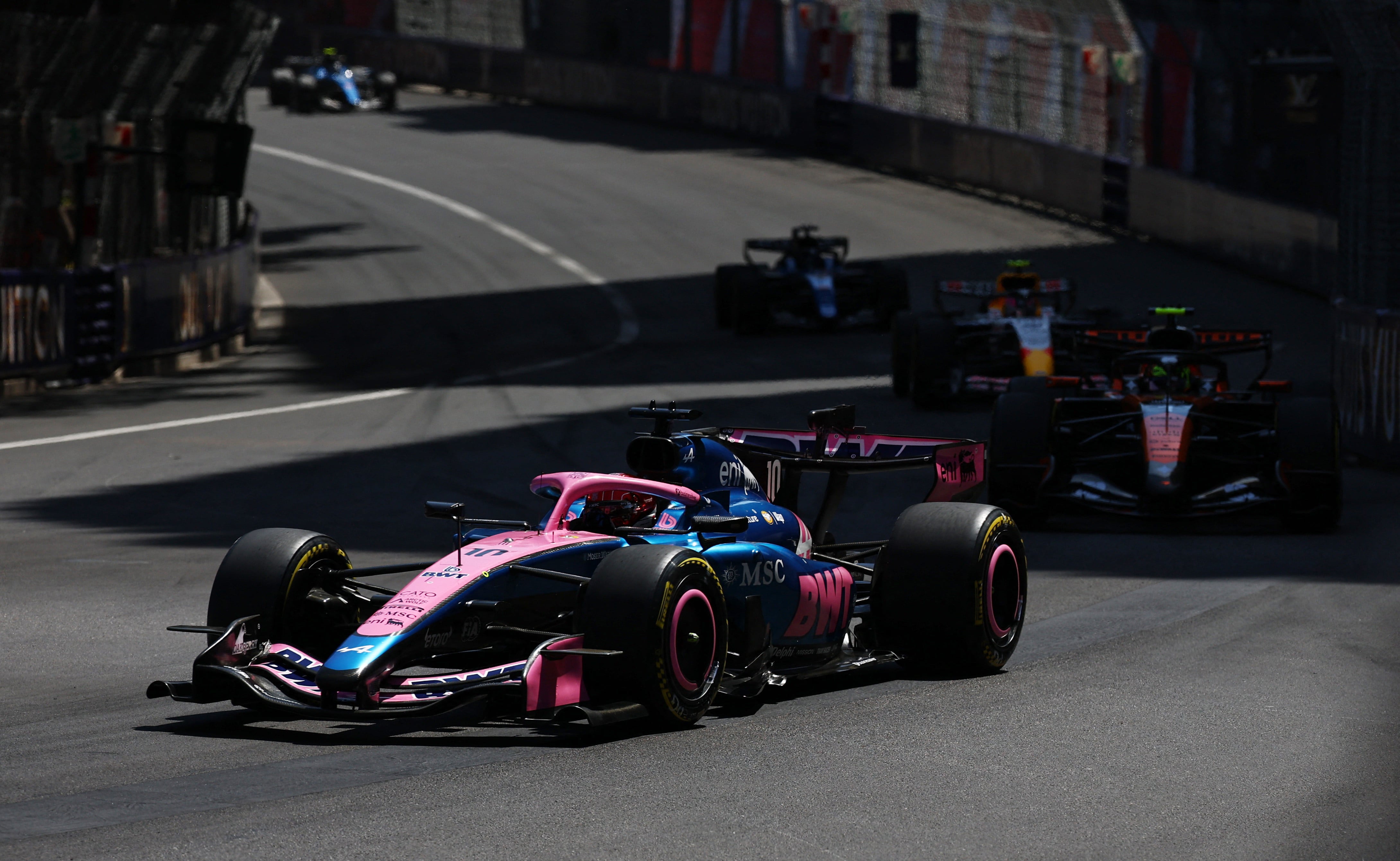 Pierre Gasly terminó tercero en pista, pero por las penalizaciones fue reclasificado séptimo (REUTERS/Manon Cruz)