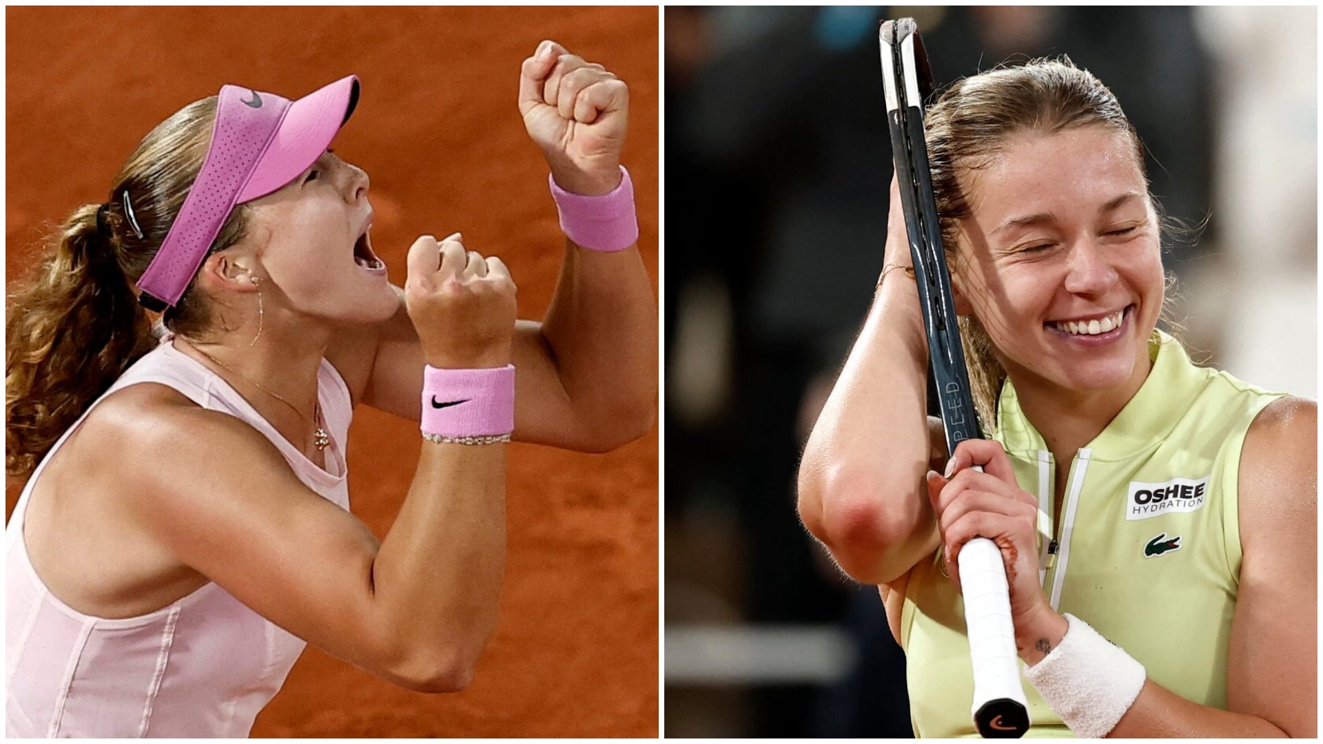 Mirra Andreeva y Maja Chwalinska, finalistas de Roland Garros 2026 (Crédito: Reuters)