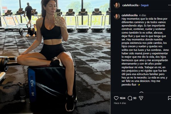 La foto que Pablito Lescano y Cecilia Calafell subieron y borraron: ¿reconciliación a un mes de la separación?