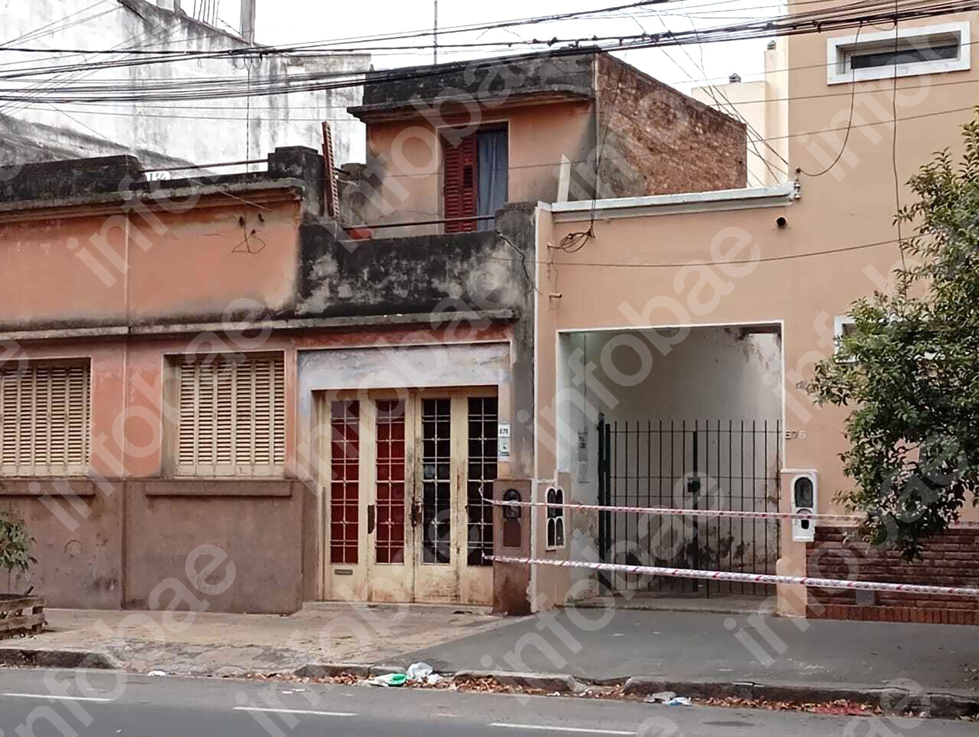 La casa de Claudio Gabriel Barrelier, donde se ubica al crimen, está ubicada en Del Campillo 878 en el barrio Cofico