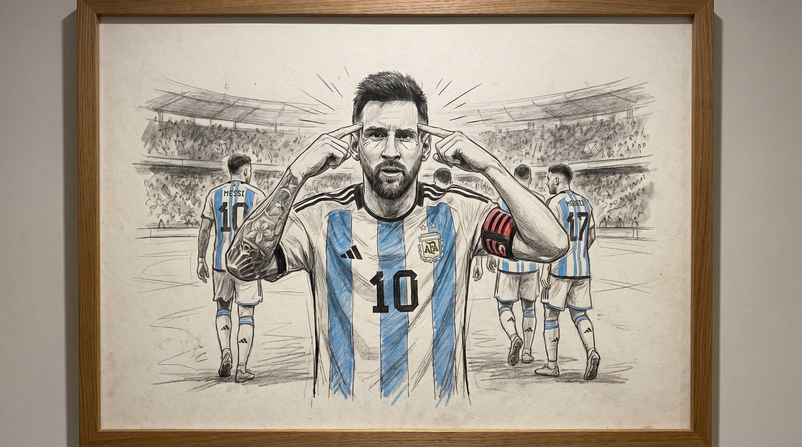 El poder de la mente de Messi (Imagen Ilustrativa Infobae)