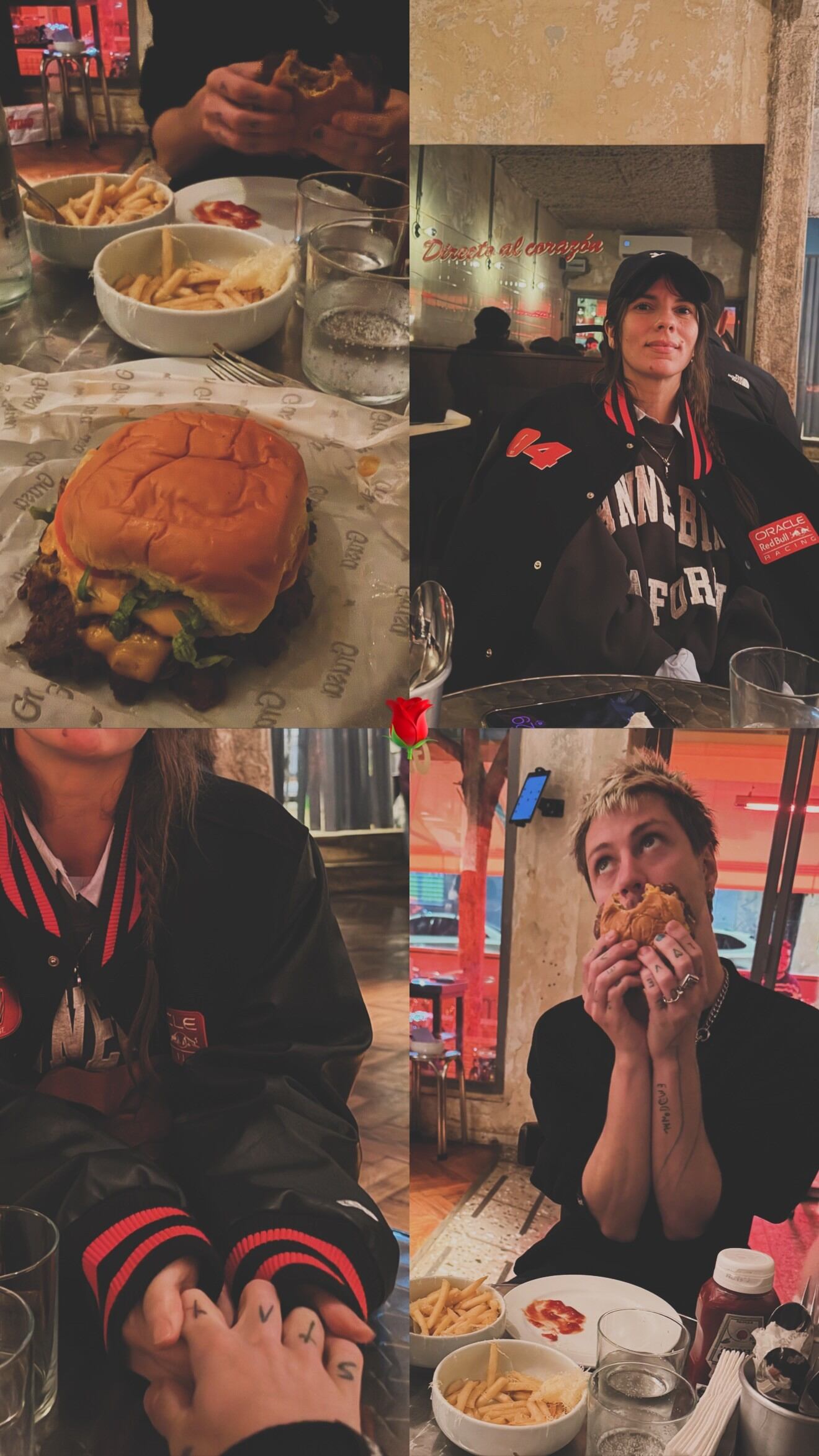 Gimena Accardi y Seven Kayne disfrutaron de una cena romántica, compartiendo miradas y un mensaje de amor que resonó 'Directo al corazón' en su velada especial.