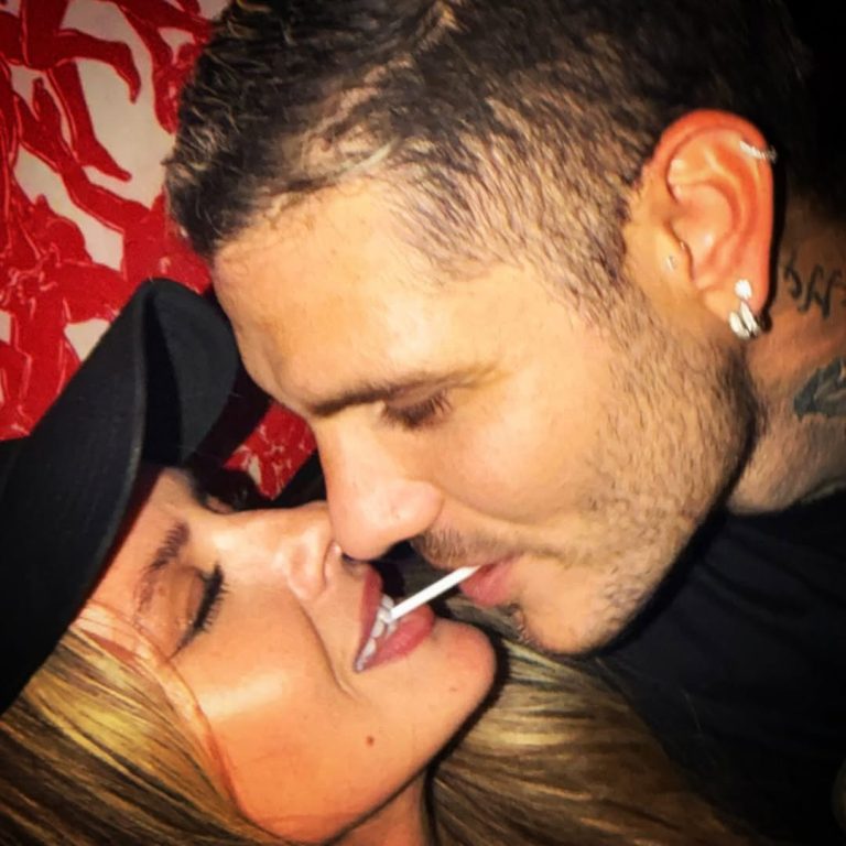 La noche romántica de Mauro Icardi y la China Suárez en Costanera: besos, pasión y tragos