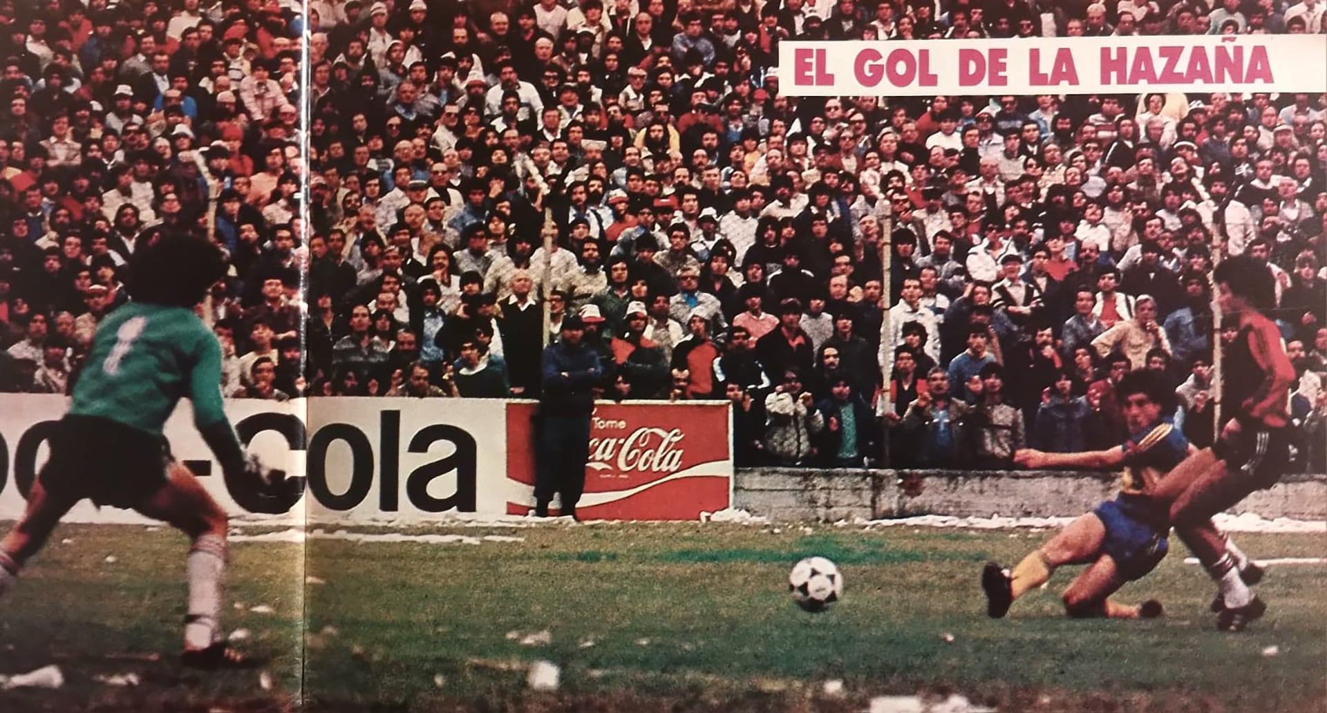 Cuando el partido ya estaba listo para ir al alargue, el Tuta Torres consiguió este gol para concretar la hazaña de Boca en Rosario