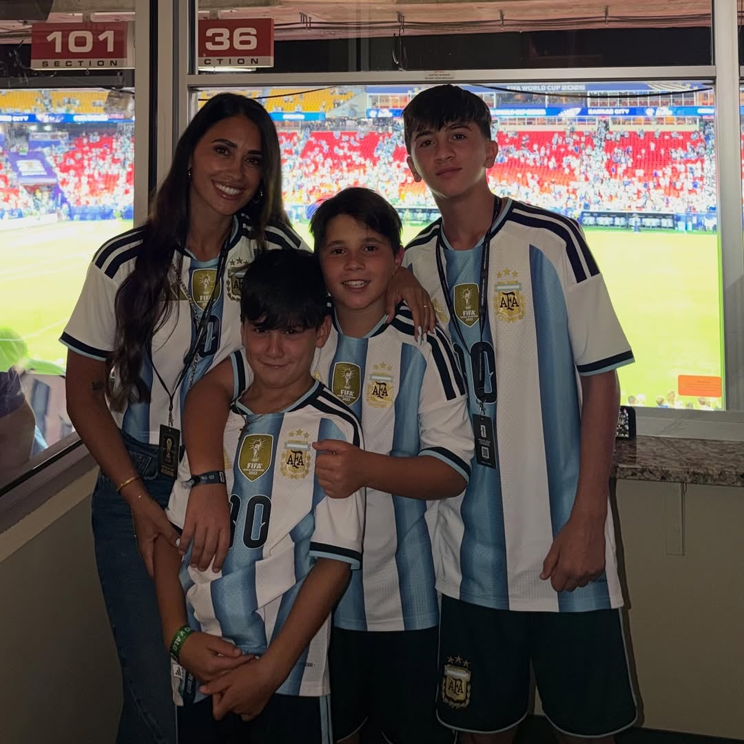 La foto que compartió Antonela Roccuzzo tras el triunfo de Argentina ante Argelia en el Mundial 2026