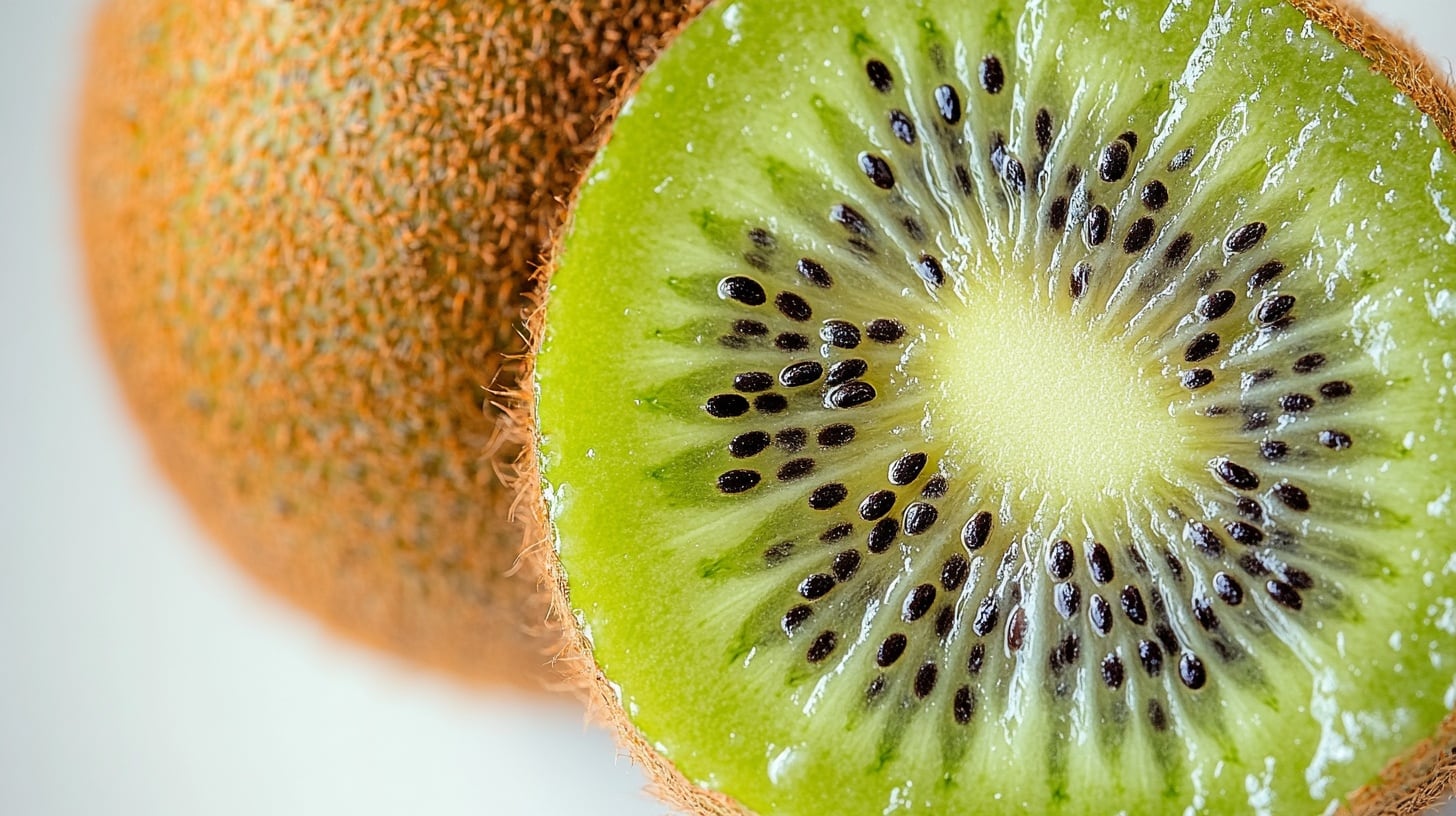 El kiwi aporta mucha vitamina C y puede comerse con piel para elevar la fibra, además de asociarse con mejor tránsito intestinal (Imagen Ilustrativa Infobae)