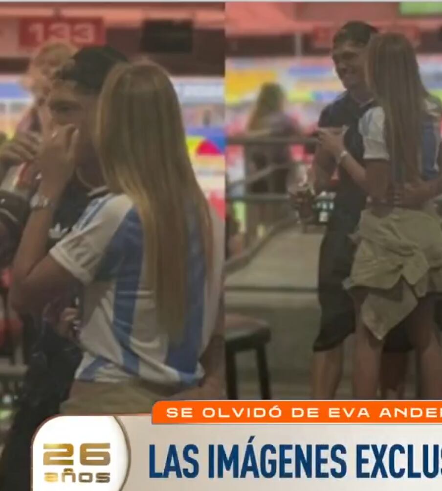 Ian Lucas y Renata Mónaco son fotografiados juntos en su primera aparición pública como pareja, confirmando su relación sentimental.