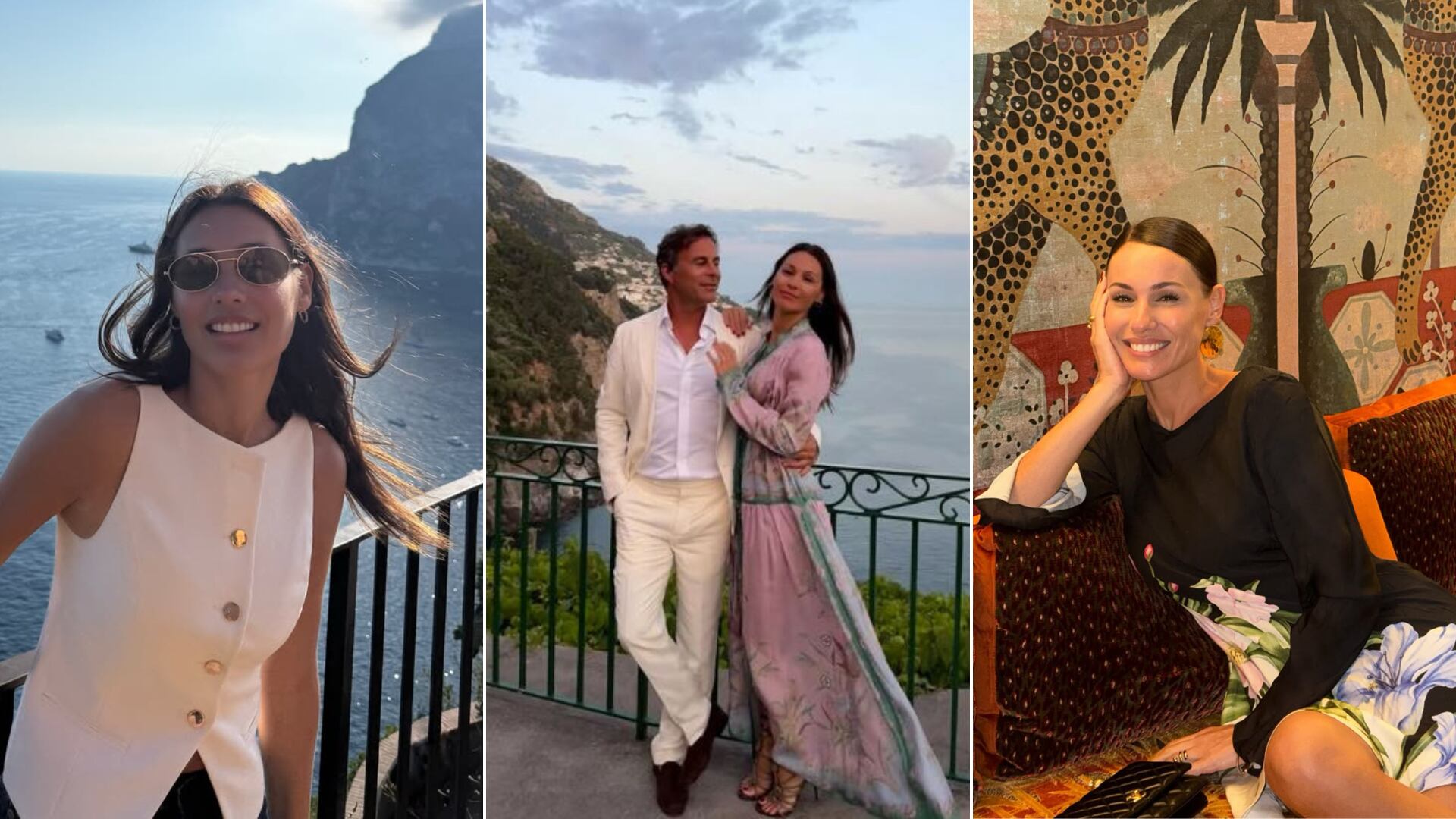 Pampita y Martín Pepa retomaron su relación y realizaron un viaje por Europa que incluyó el sur de Inglaterra, Capri y otras ciudades