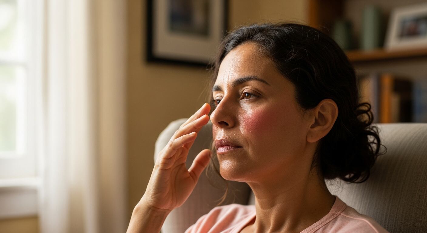 La menopausia puede traer síntomas físicos y emocionales, muchas mujeres no los consultan porque creen que forman parte natural del envejecimiento y los minimizan (Imagen Ilustrativa Infobae)