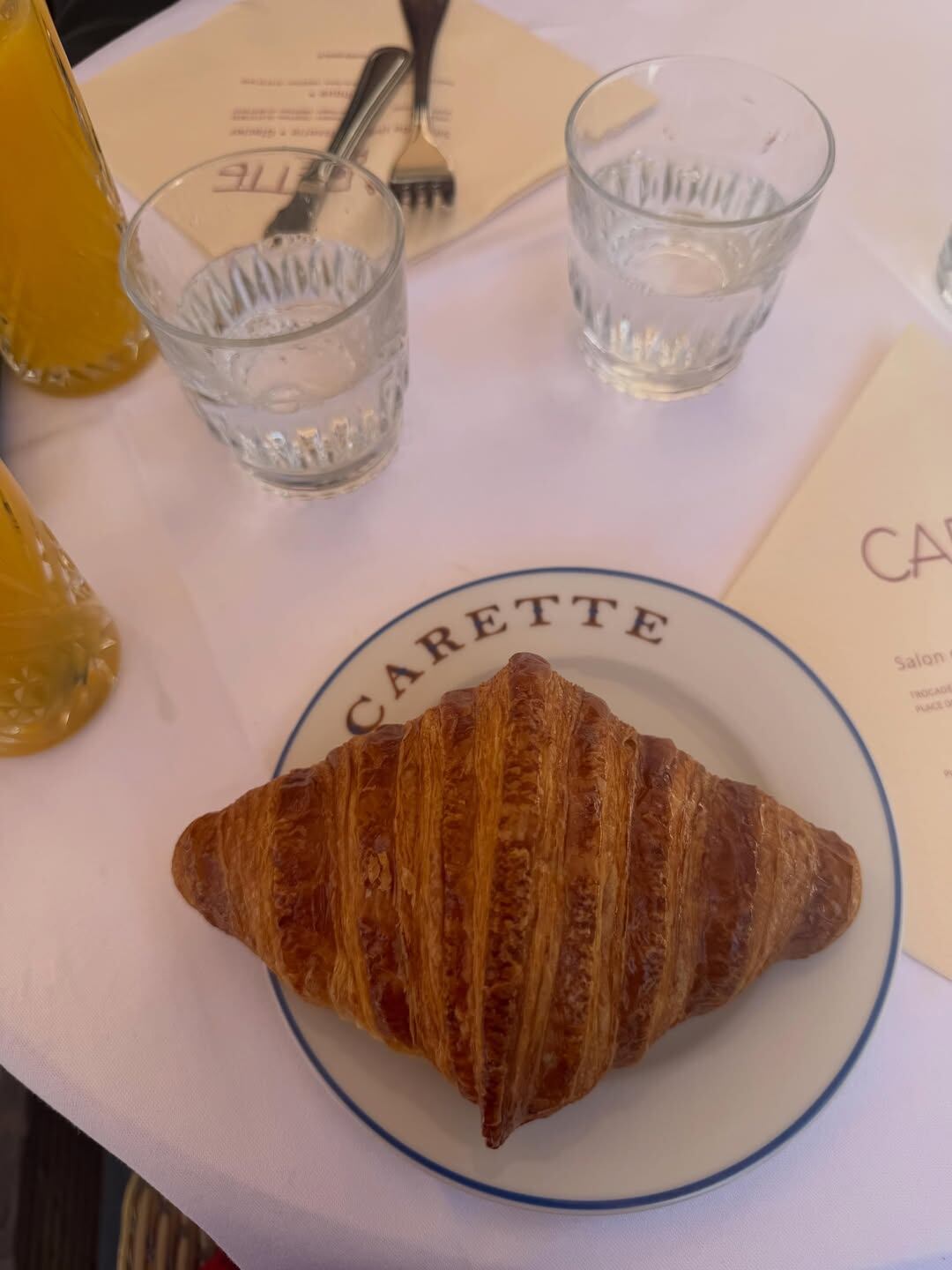 La gastronomía tuvo un rol clave en el viaje de la pareja 