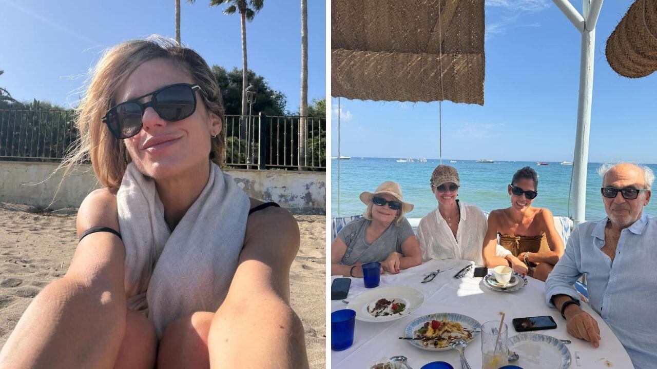Mariana Fabbiani pasó una semana de vacaciones en España junto a su familia y recorrió Ronda, Marbella y Madrid