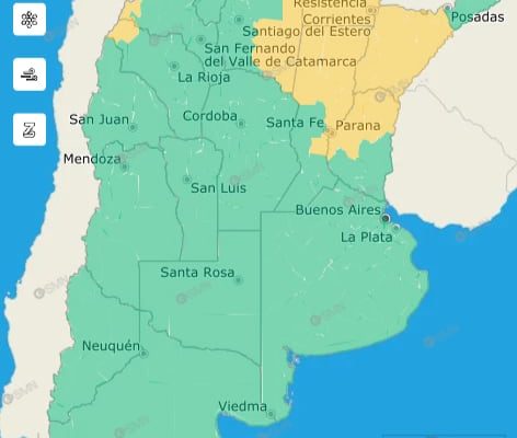 Llegan las lluvias y un frente frío, pero el tiempo mejora para el fin de semana en el AMBA