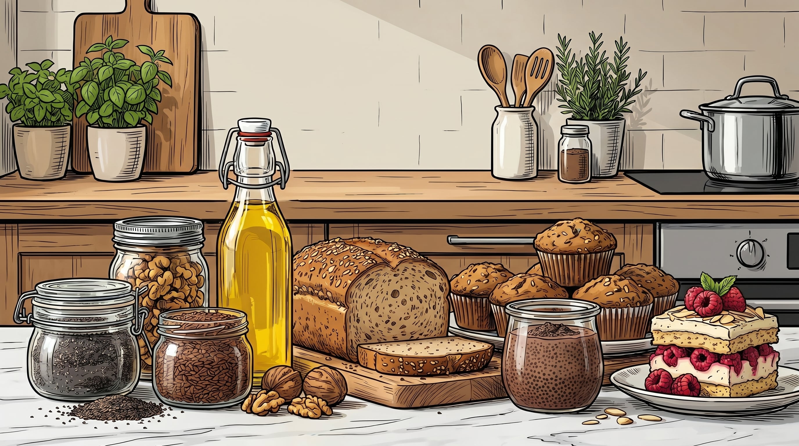 Los ácidos grasos omega-3 son nutrientes que la alimentación debe aportar porque el cuerpo humano no puede producirlos por sí mismo (Imagen Ilustrativa Infobae)