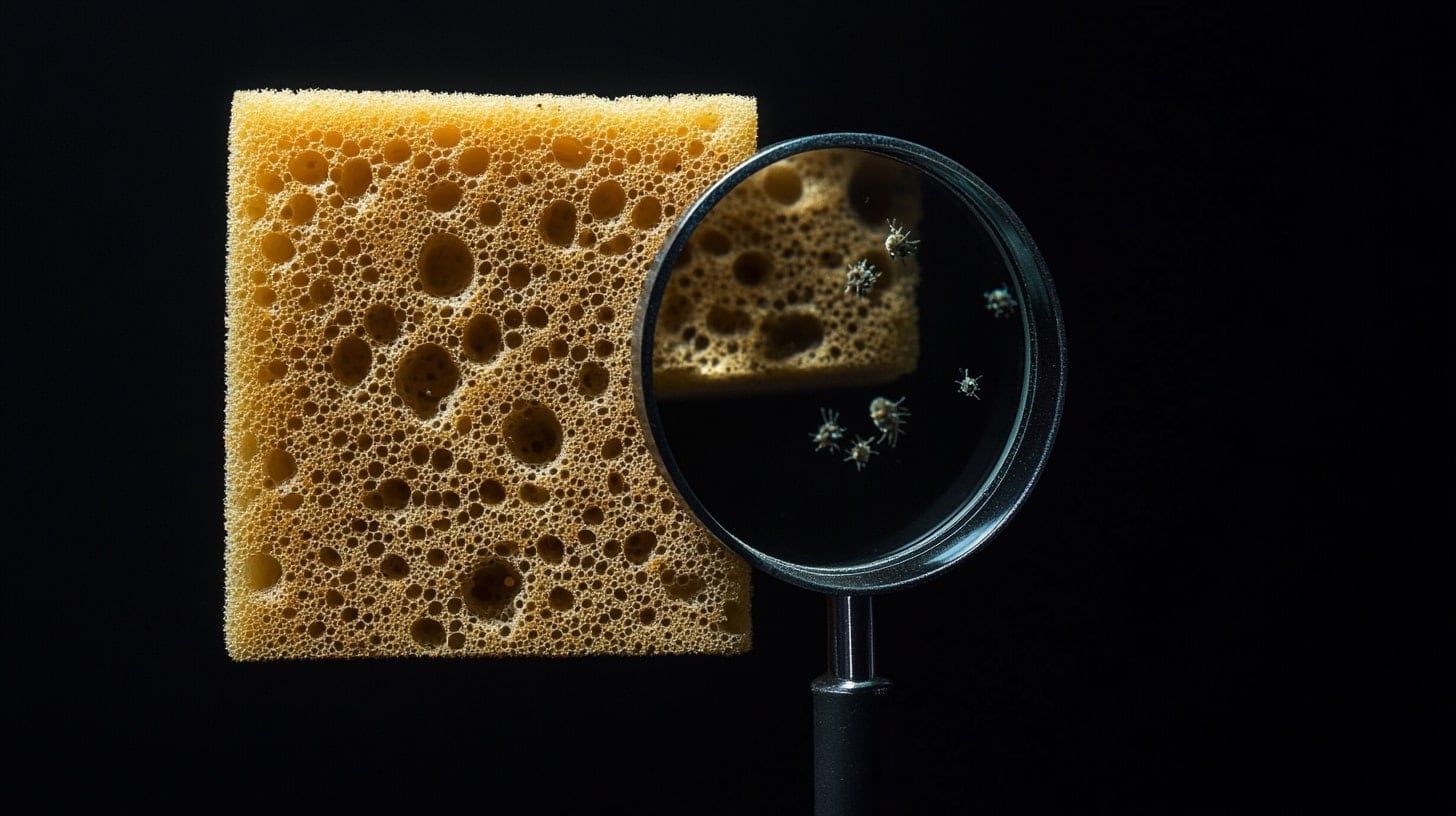 Las esponjas y los paños concentran microbios cuando se reutilizan sin lavado y sin secado completo. (Imagen Ilustrativa Infobae)