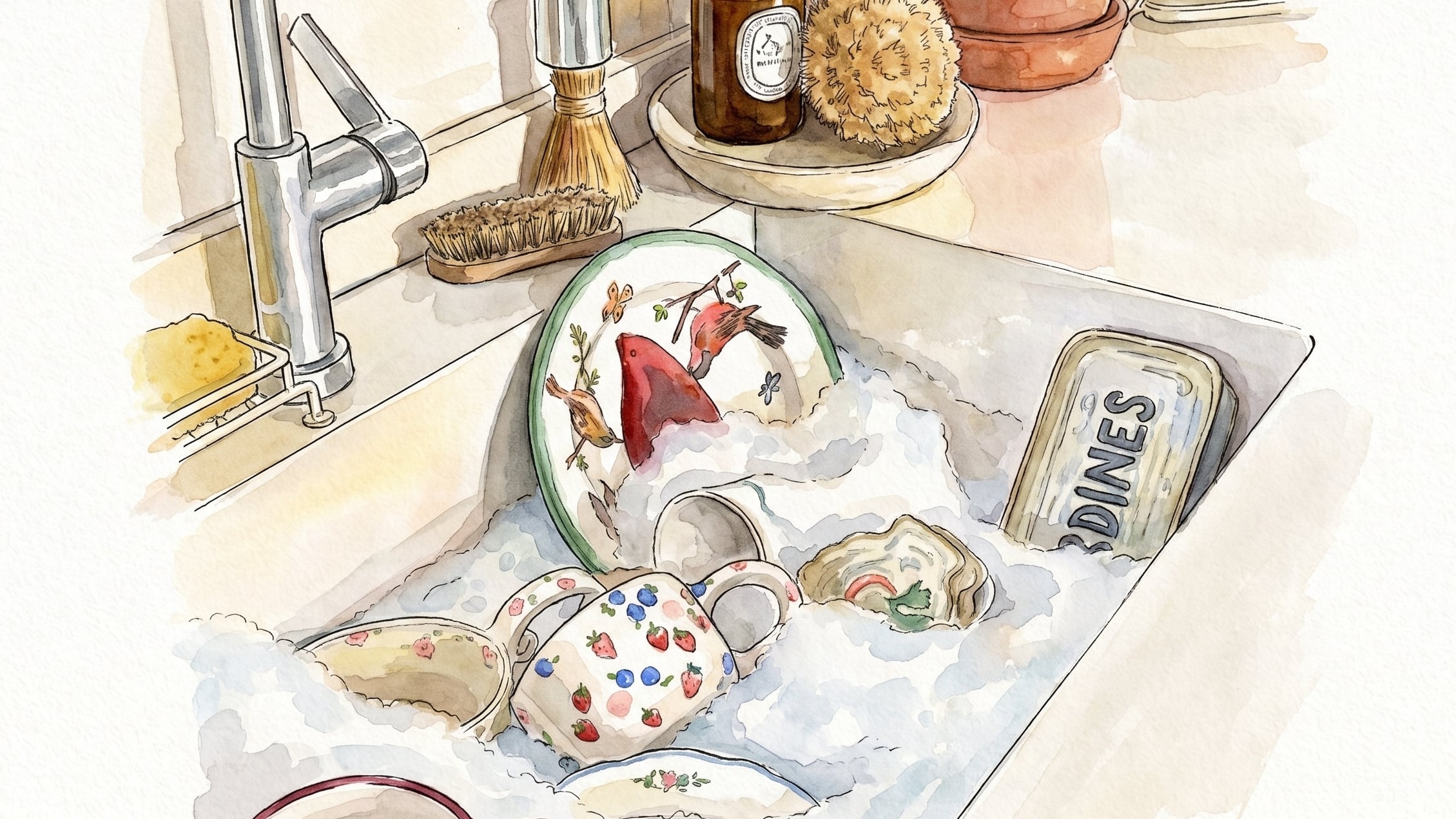 La humedad constante favorece la proliferación de microorganismos en los objetos de uso diario de la cocina. (Imagen Ilustrativa Infobae)