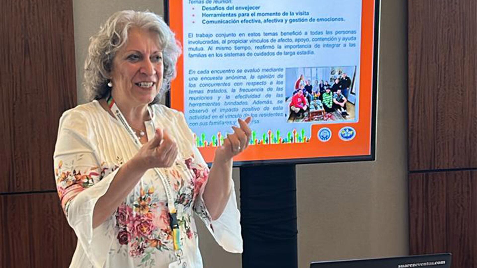 Graciela Spinelli sostuvo que apurar a las personas mayores, ignorar sus opiniones y sobreprotegerlas son formas de maltrato que vulneran su autonomía moral.
