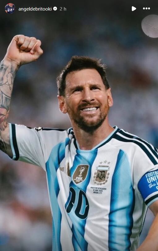 El periodista de espectáculos le dedicó un posteo al máximo goleador de la historia de los Mundiales