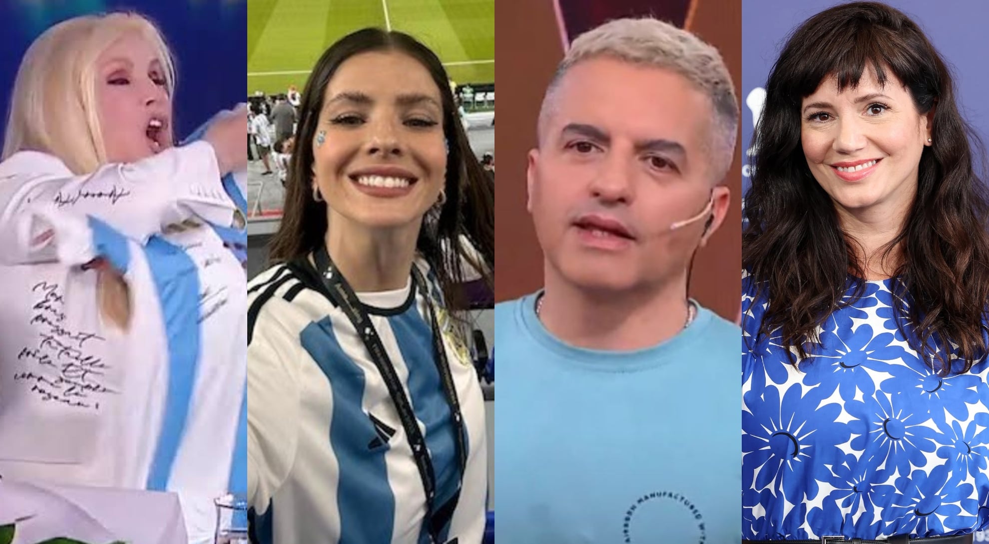 Los famosos celebraronel triunfo de Argentina con Austria y el nuevo récord de Lionel Messi en los Mundiales