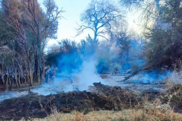 Los incendios en Cafayate ya arrasaron más 200 hectáreas y la Justicia de Salta busca a los responsables