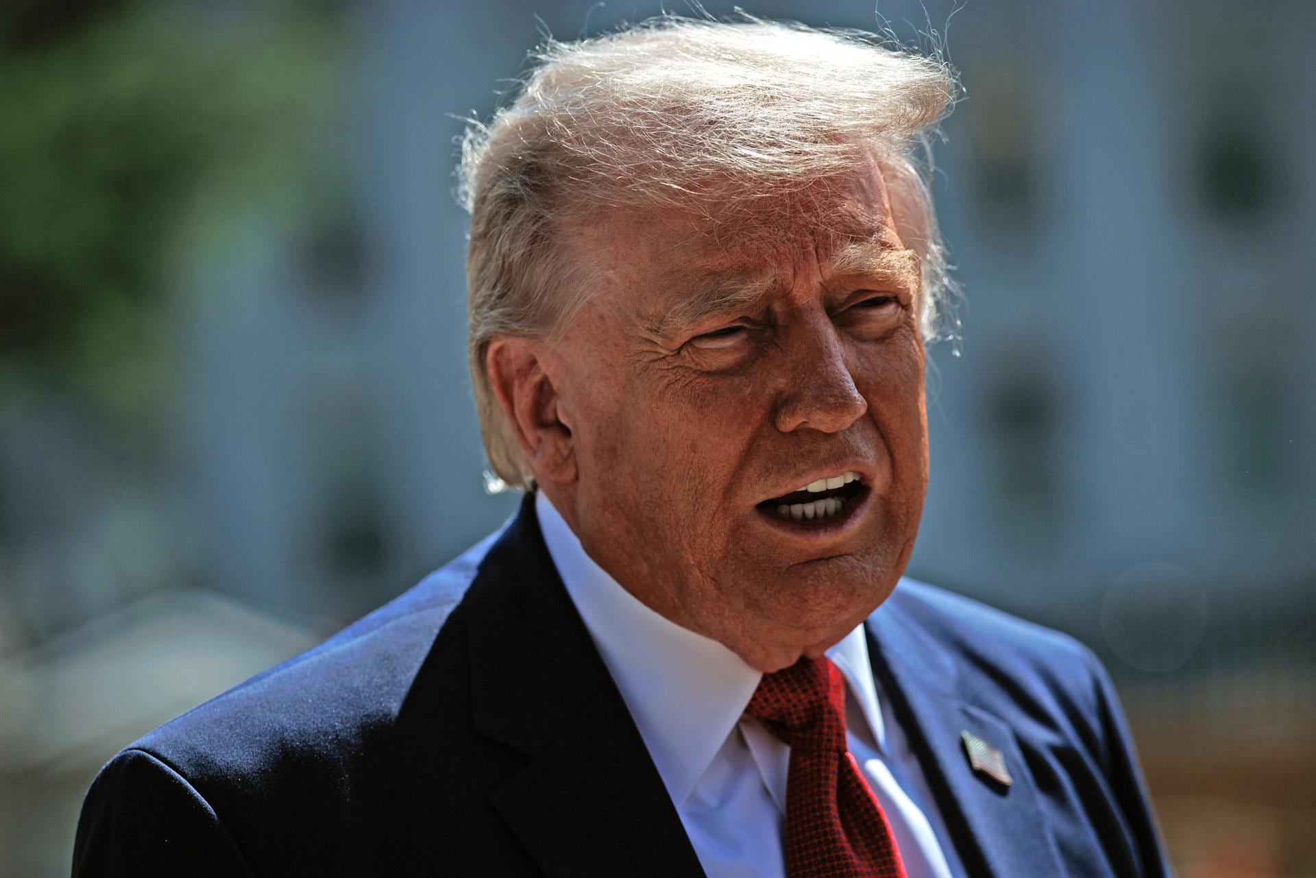 Trump llegará este lunes a Evian para mantener una reunión bilateral con Macron antes de una cena de trabajo con el conjunto de los participantes (EP)