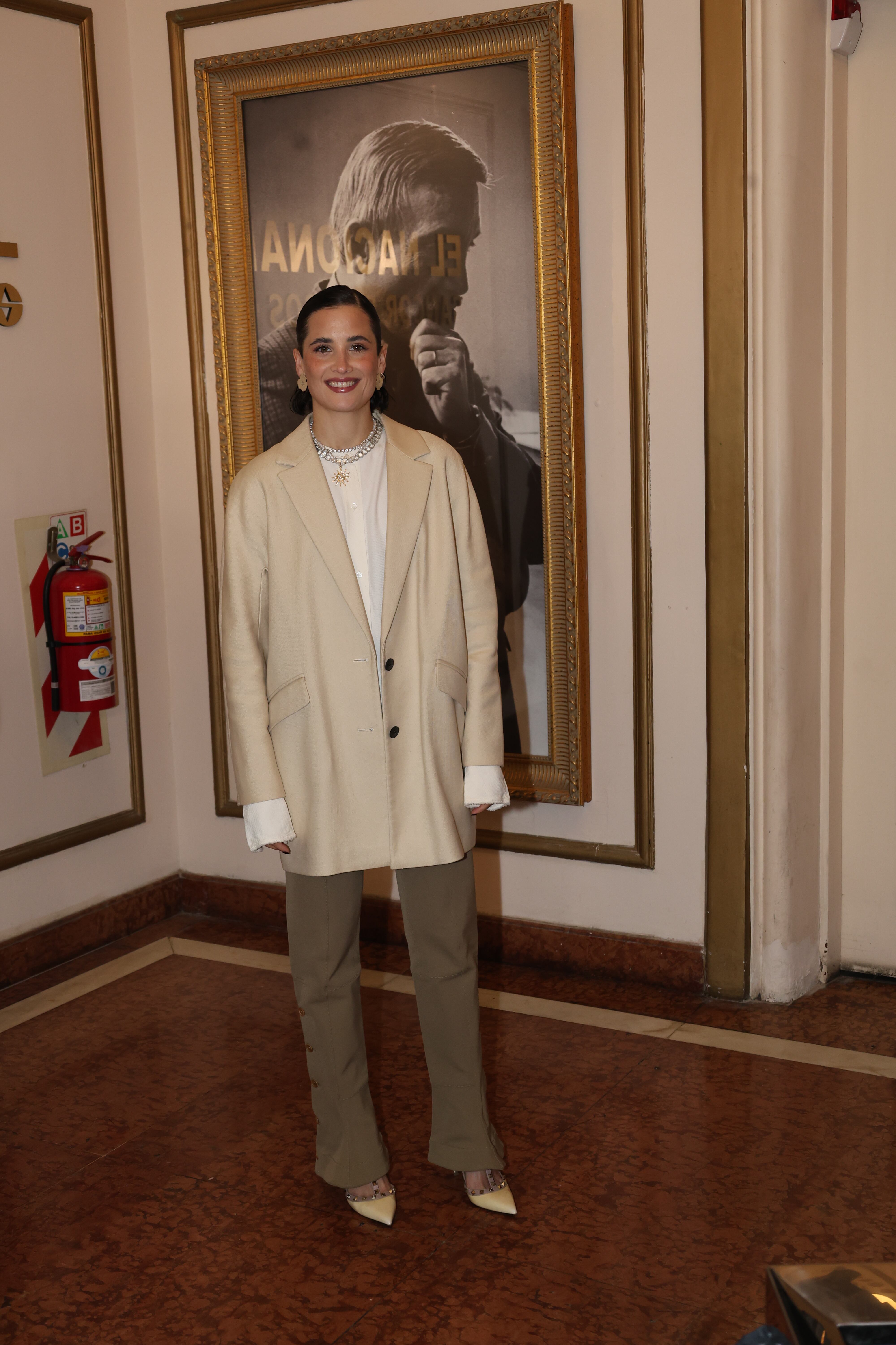 El look que eligió Flor Torrente para la noche de teatro