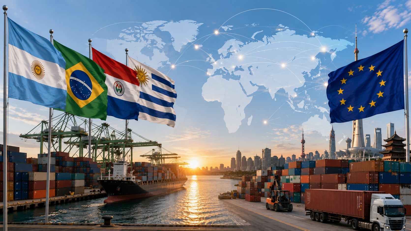 Los países del Mercosur se reúnen en Paraguay para cerrar las diferencias internas sobre el acuerdo de libre comercio con la UE 