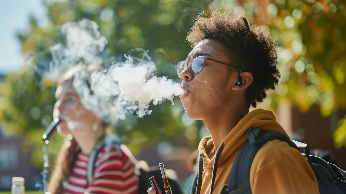Los vídeos de TikTok alimentan la cultura ilícita del vapeo entre menores