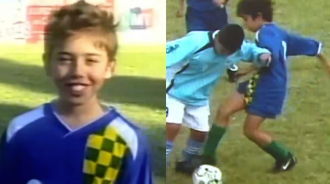 Luck Ra también tuvo su paso por el fútbol infantil