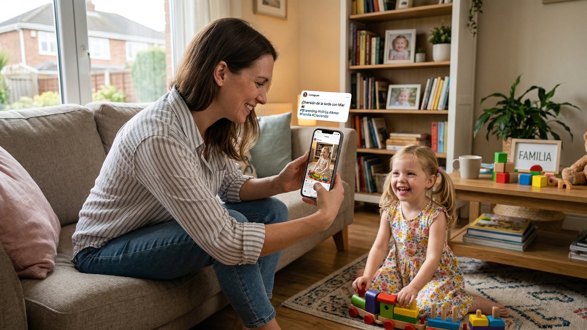 El sharenting es una forma de maltrato infantil que implica la difusión no consentida de imágenes de niños en redes sociales y plataformas digitales
crédito VisualesIA