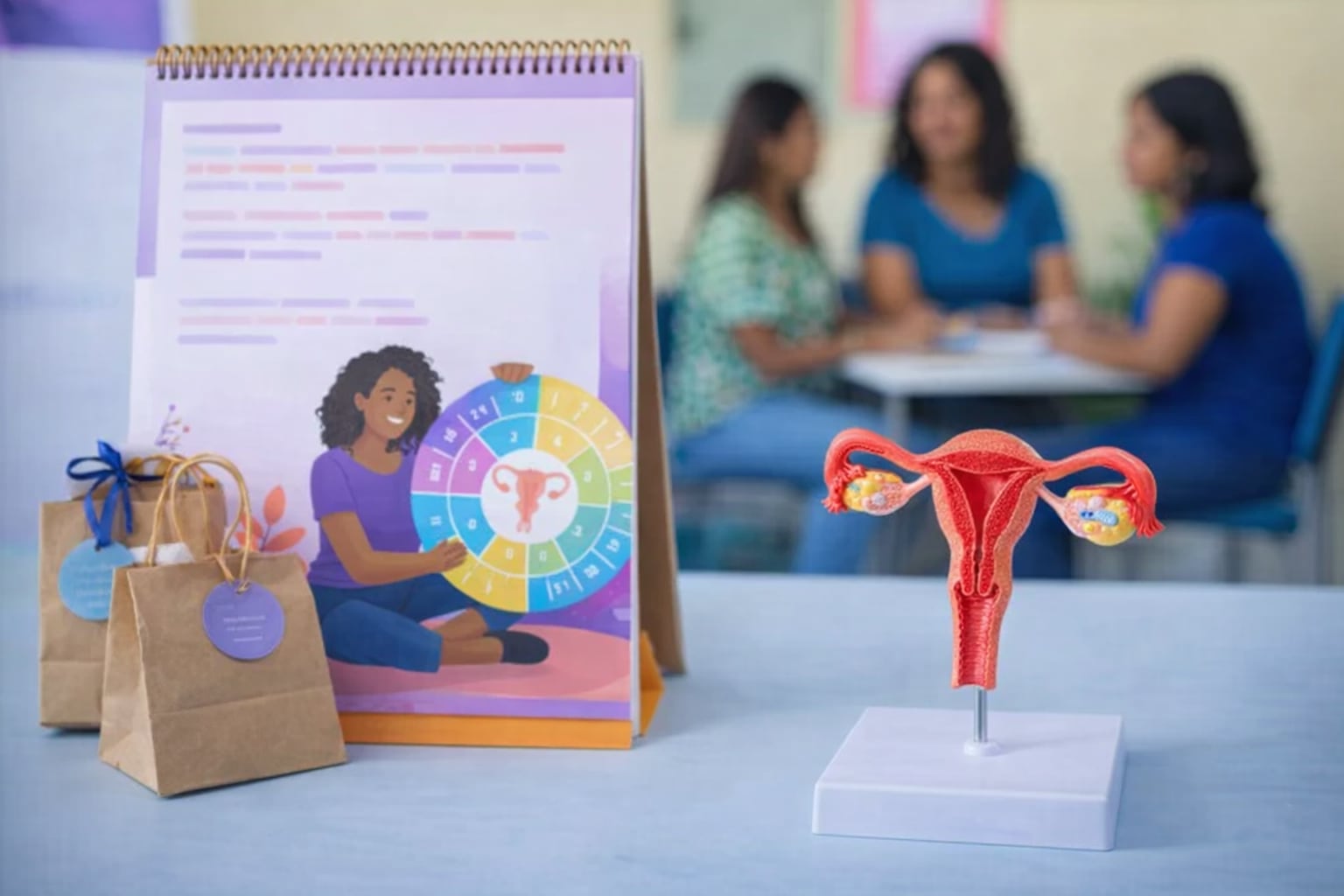 La campaña Mundo Amigable con la Menstruación buscó visibilizar los obstáculos diarios que enfrentan niñas y adolescentes para gestionar la menstruación de forma segura y sin discriminación. (Imagen Ilustrativa Infobae)