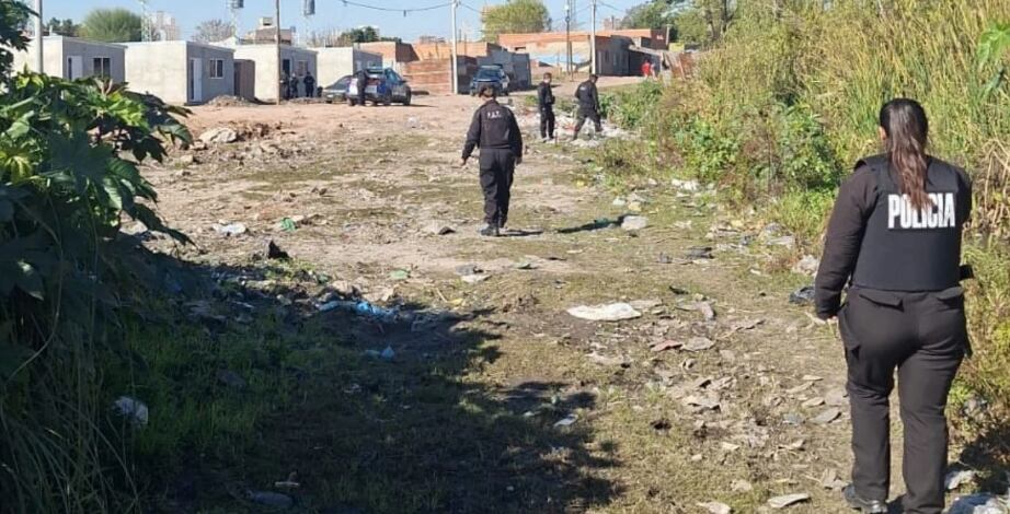 El cuerpo de la mujer de 32 años estaba adentro de una bolsa (Foto: El Litoral)