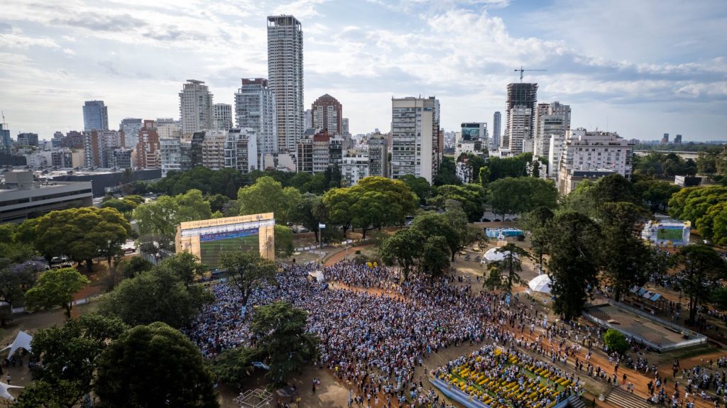 Mundial en Buenos Aires: dónde ver los partidos de Argentina con entrada libre