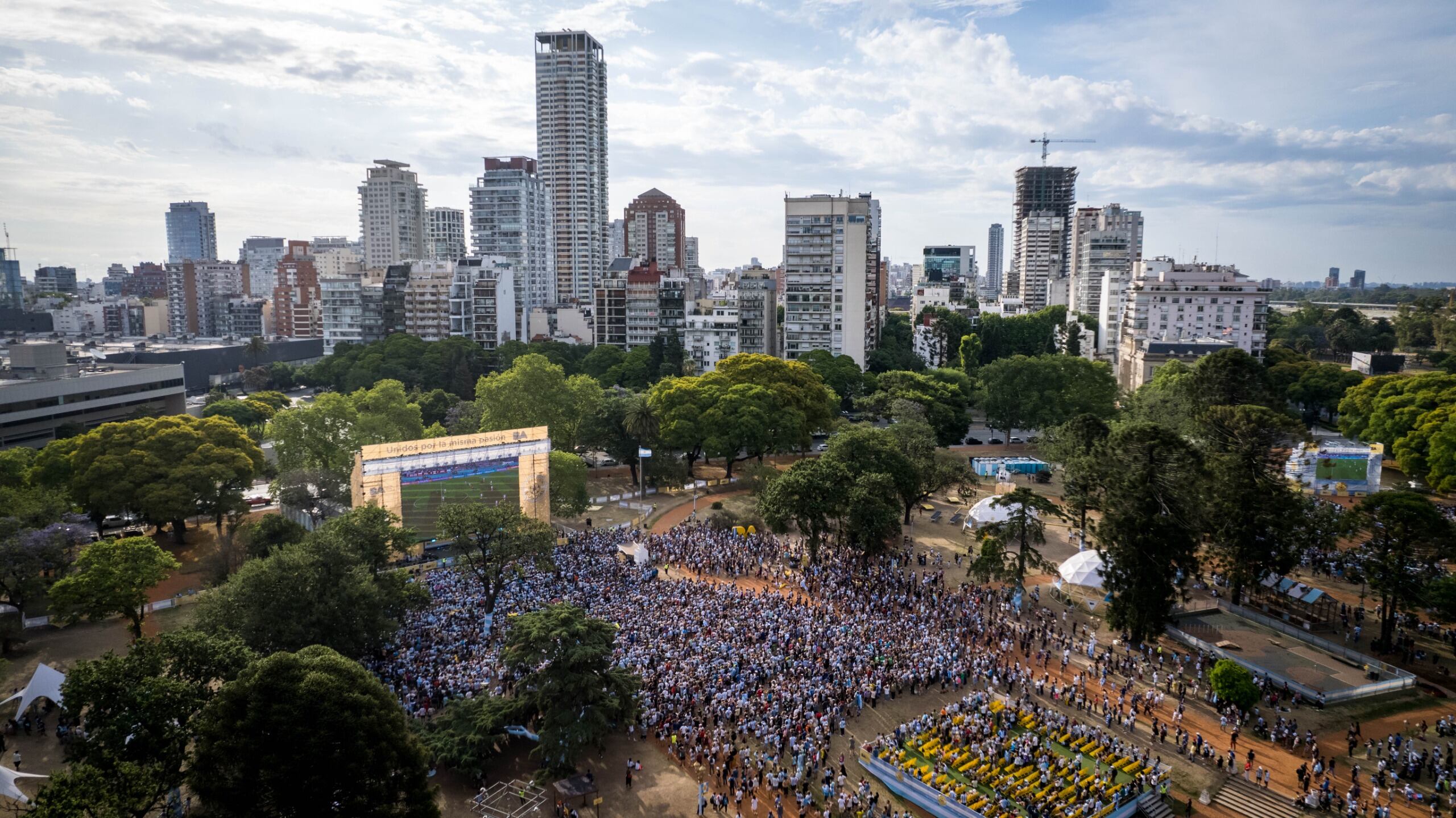 Mundial en Buenos Aires: dónde ver los partidos de Argentina con entrada libre